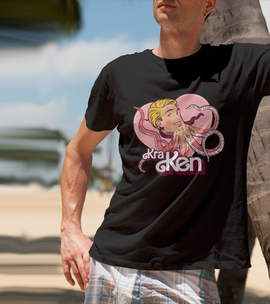 Ken KraKen Barbie Octopus T-Shirt