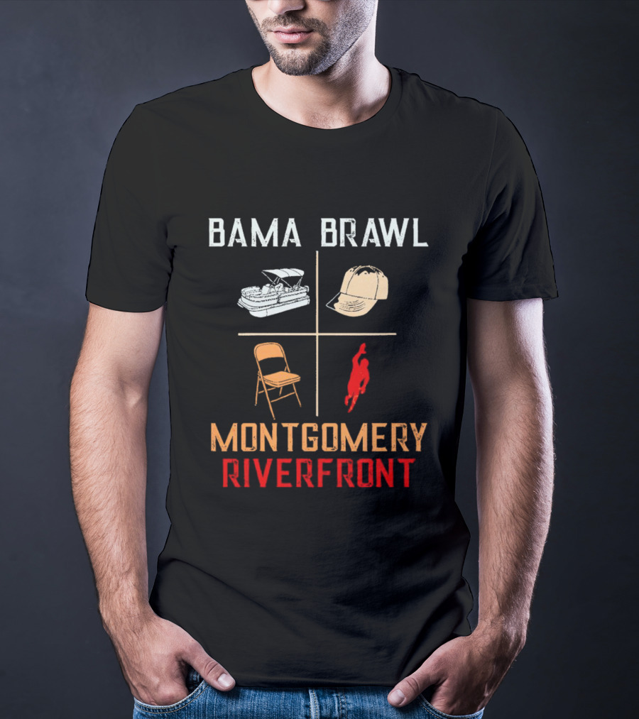 Bama Brawl Montgomery Riverfront Chair Hat Boat Jumper T-Shirt