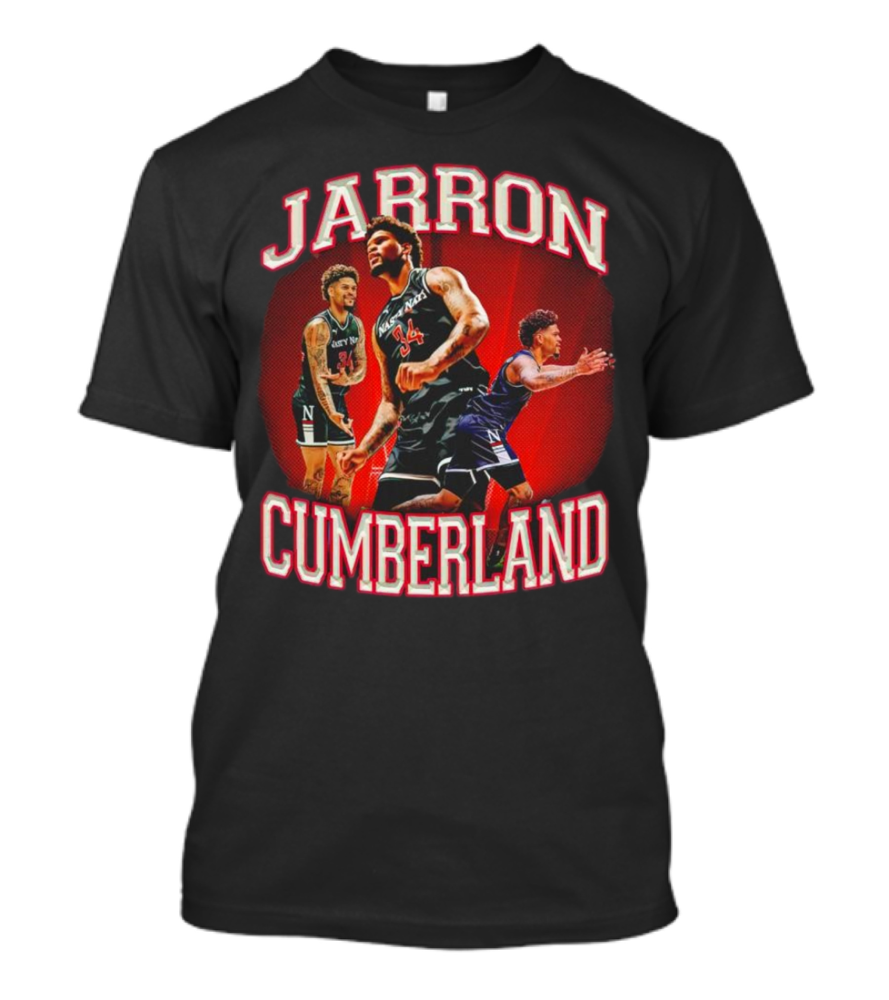 Jarron Cumberland Cincinnati Bearcats Basketball Action Moments T-Shirt