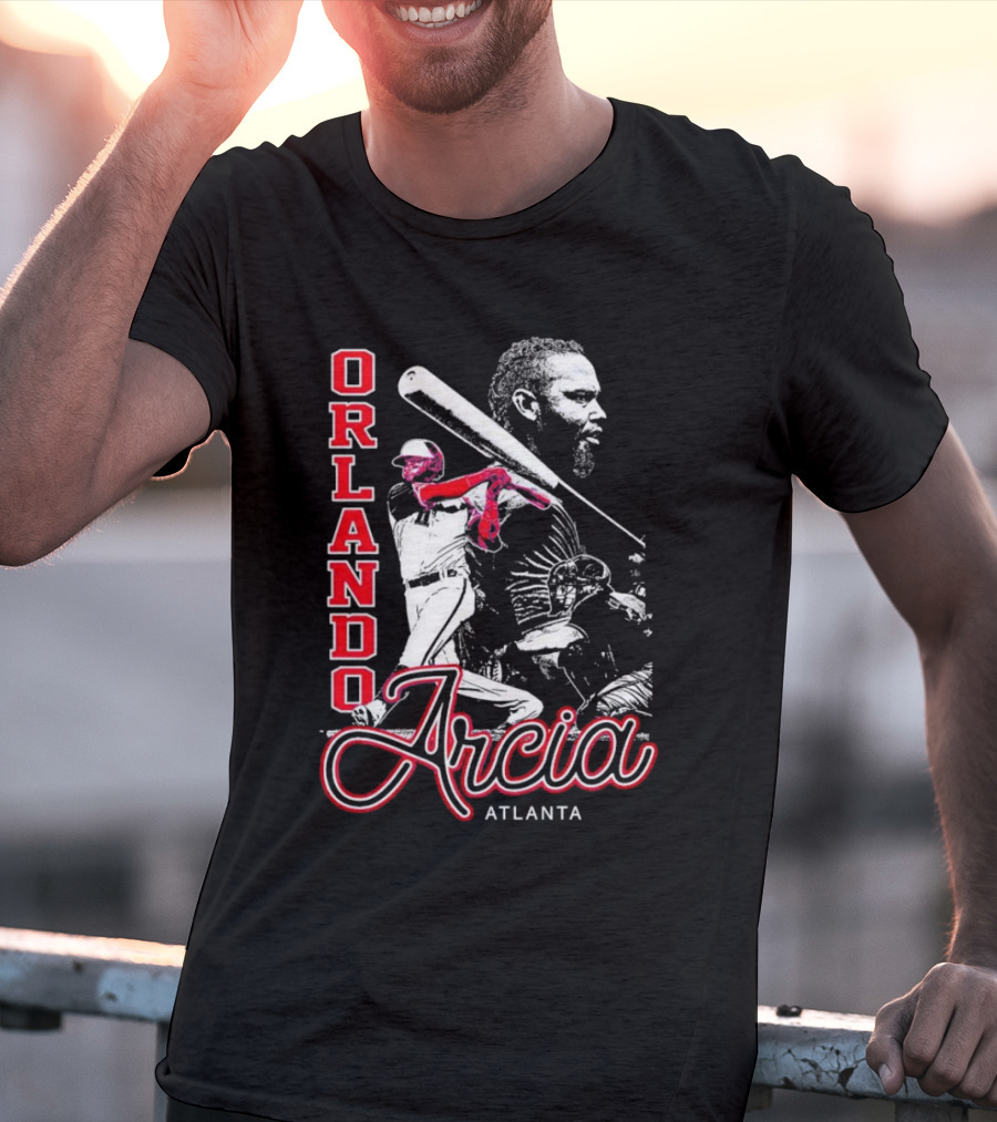 Orlando Arcia Atlanta Swing T-Shirt