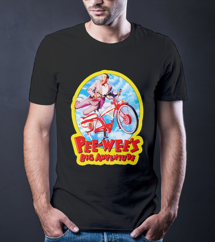 Pee Wee's Big Adventure Comedy Large Marge Bike Scene T-Shirt