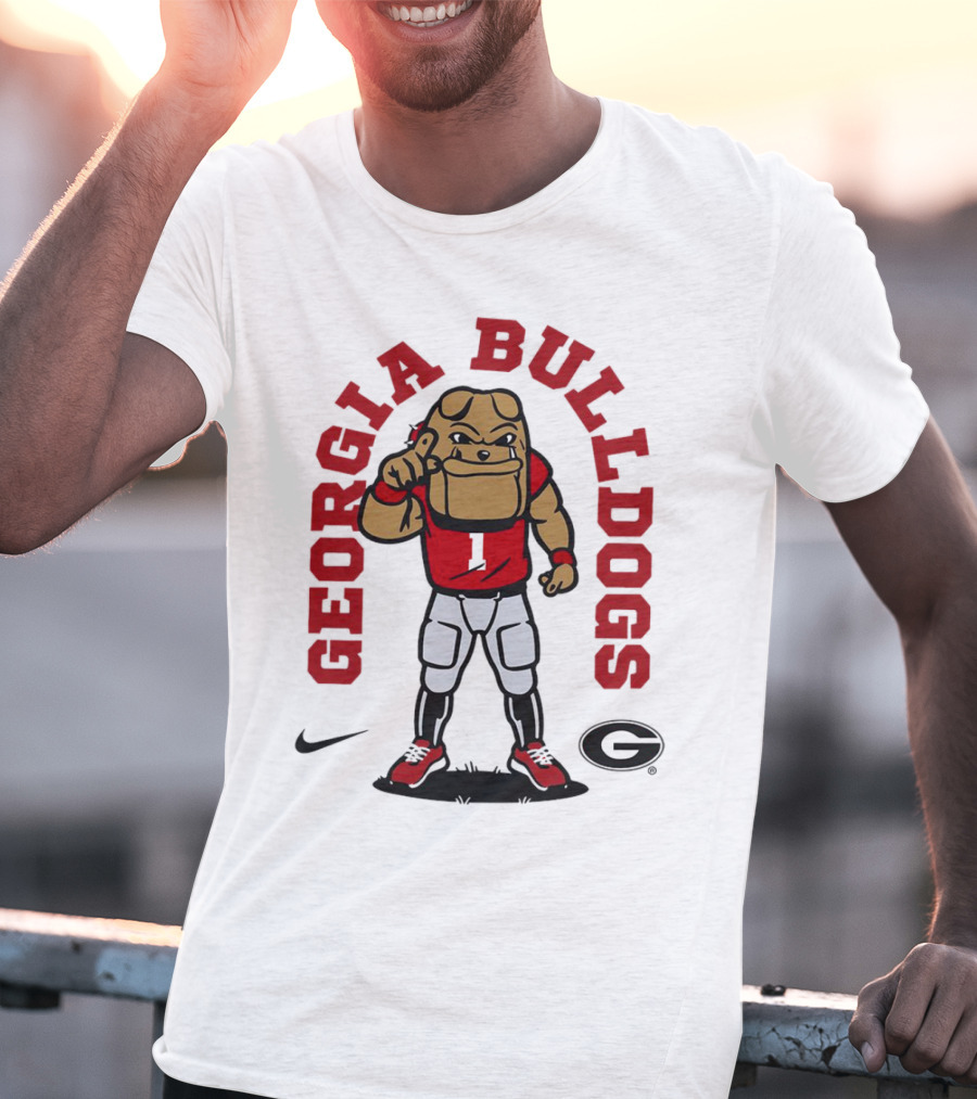 Georgia Bulldogs Mascot Athletic Bulldog T-Shirt