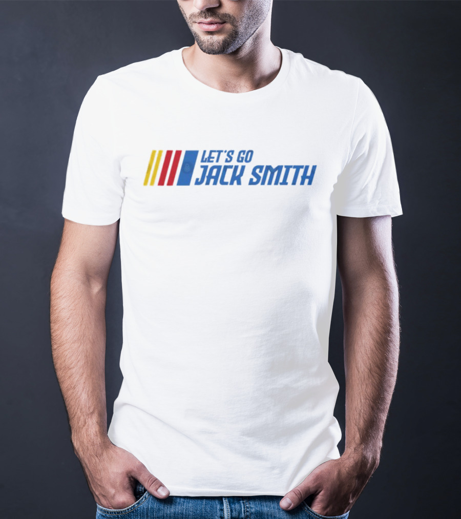 LET'S GO JACK SMITH NASCAR Stripes T-Shirt