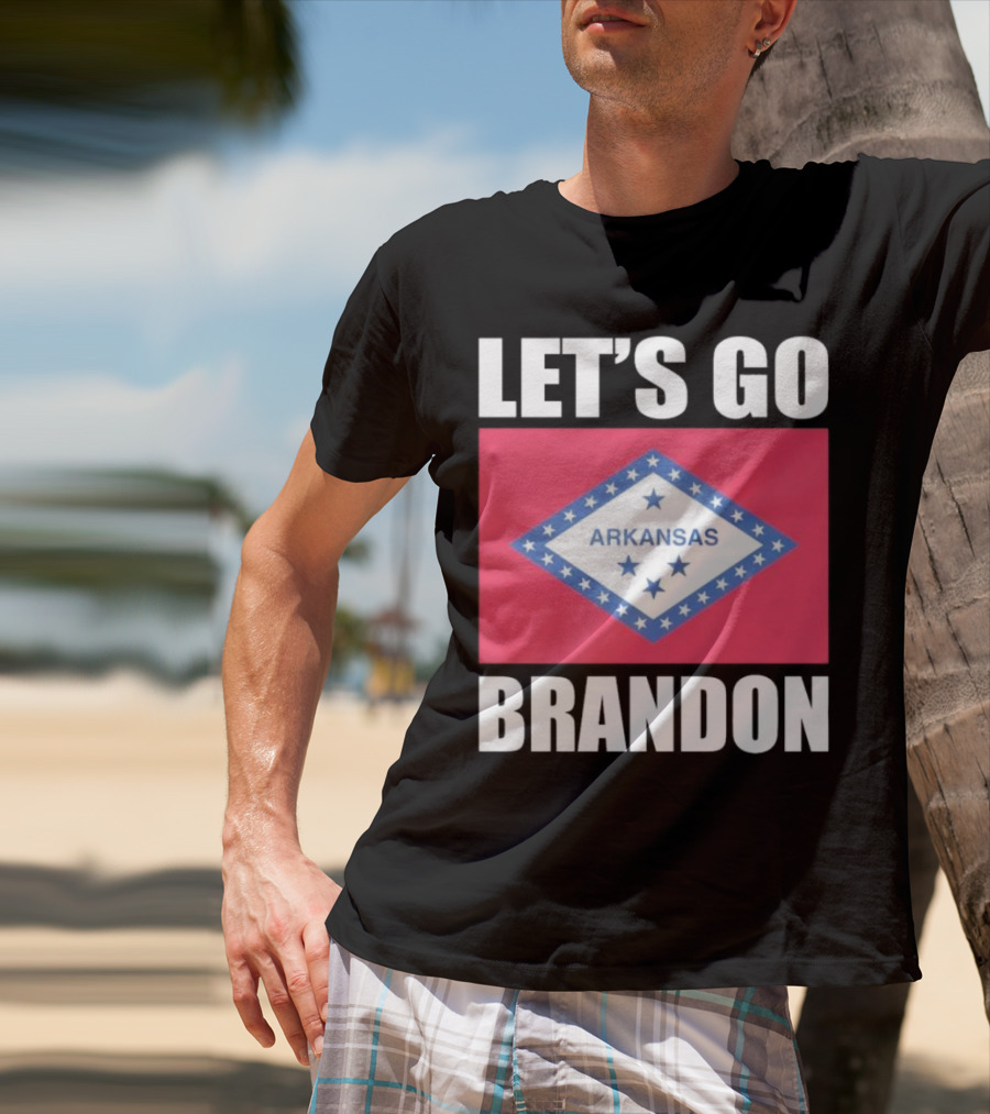 LET'S GO BRANDON ARKANSAS FLAG T-Shirt
