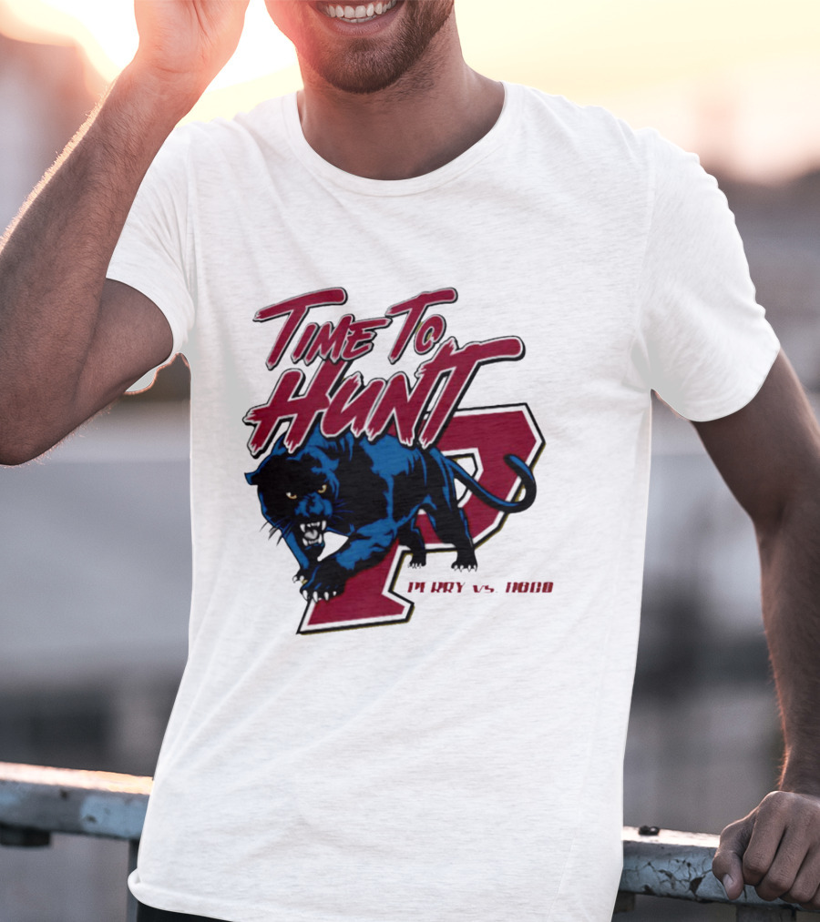 Time To Hunt Perry Vs. Hoco Panther Gold Out T-Shirt