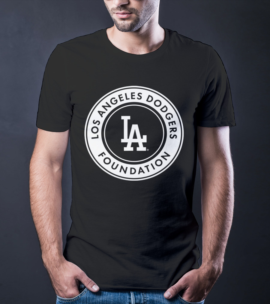 Los Angeles Dodgers Foundation LA Circle T-Shirt