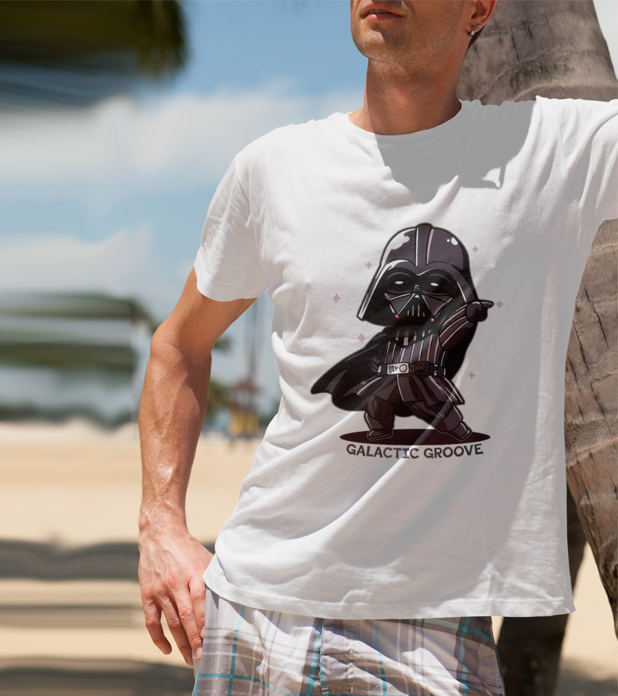 Galactic Groove Dancing Vader Disco Star Wars T-Shirt