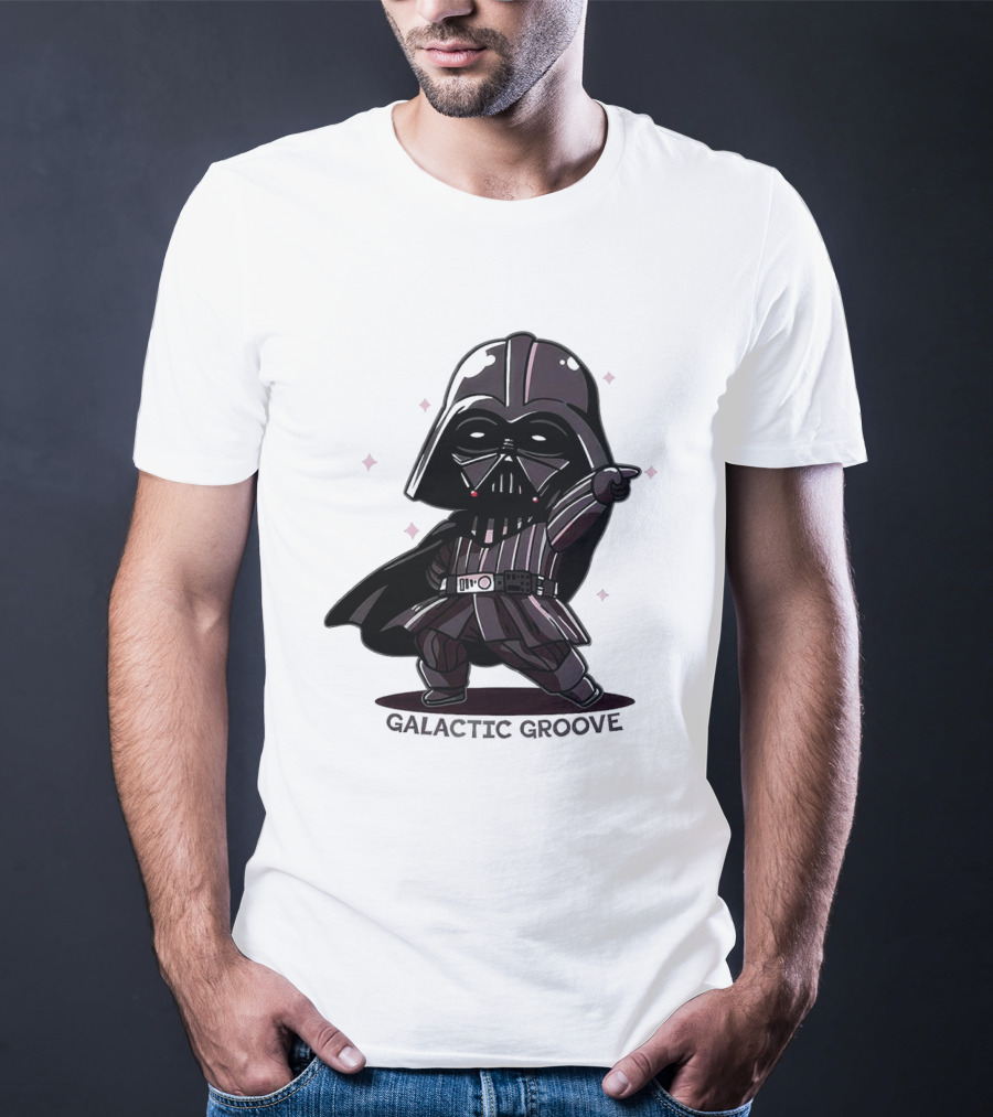 Galactic Groove Dancing Vader Disco Star Wars T-Shirt