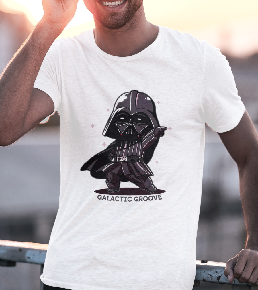 Galactic Groove Dancing Vader Disco Star Wars T-Shirt