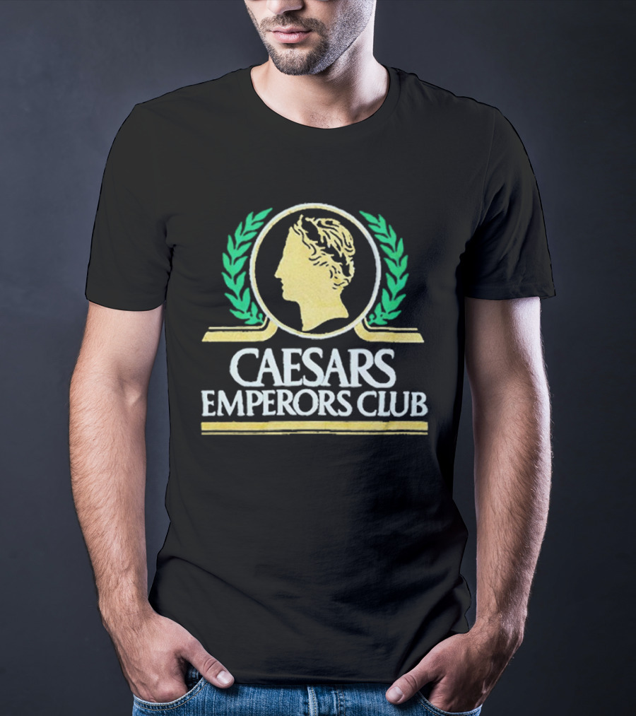 Caesars Emperors Club Laurel Wreath Profile T-Shirt