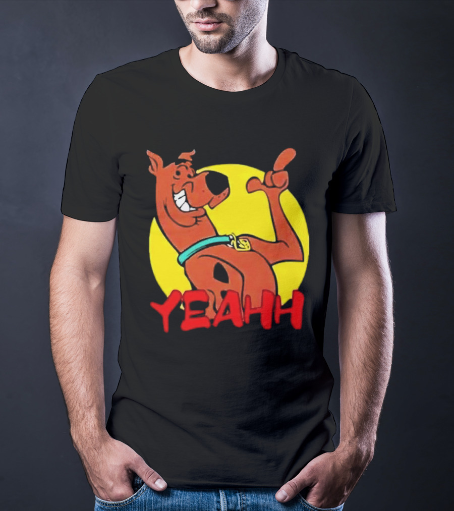 Scooby Cartoon Yeahh Classic Pose T-Shirt