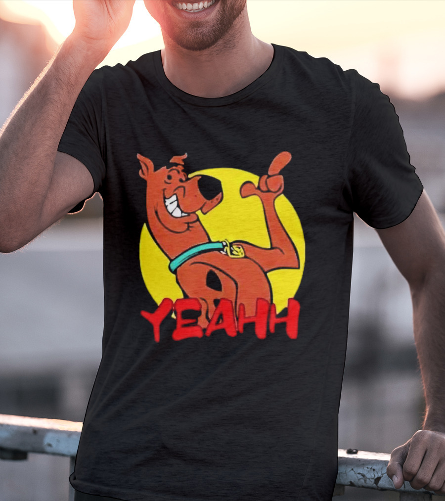 Scooby Cartoon Yeahh Classic Pose T-Shirt