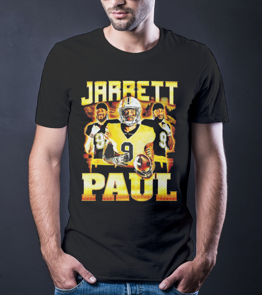 Jarrett Paul Appalachian State Mountaineers Football Vintage Sports Number 9 T-Shirt