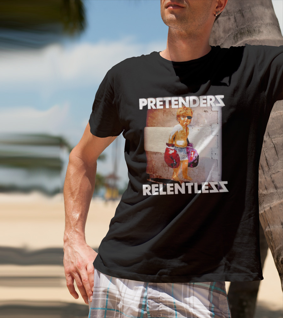 Pretenders Relentless Child Boxer Graffiti Urban T-Shirt