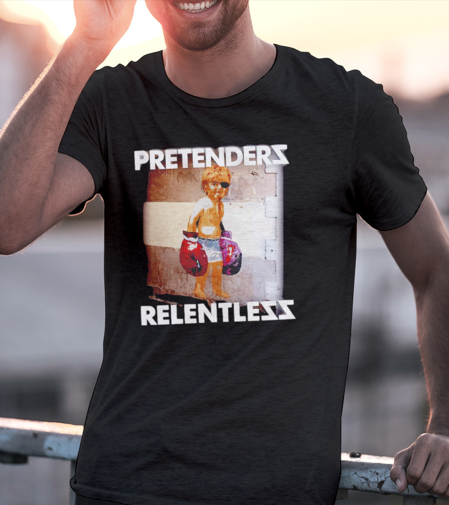 Pretenders Relentless Child Boxer Graffiti Urban T-Shirt