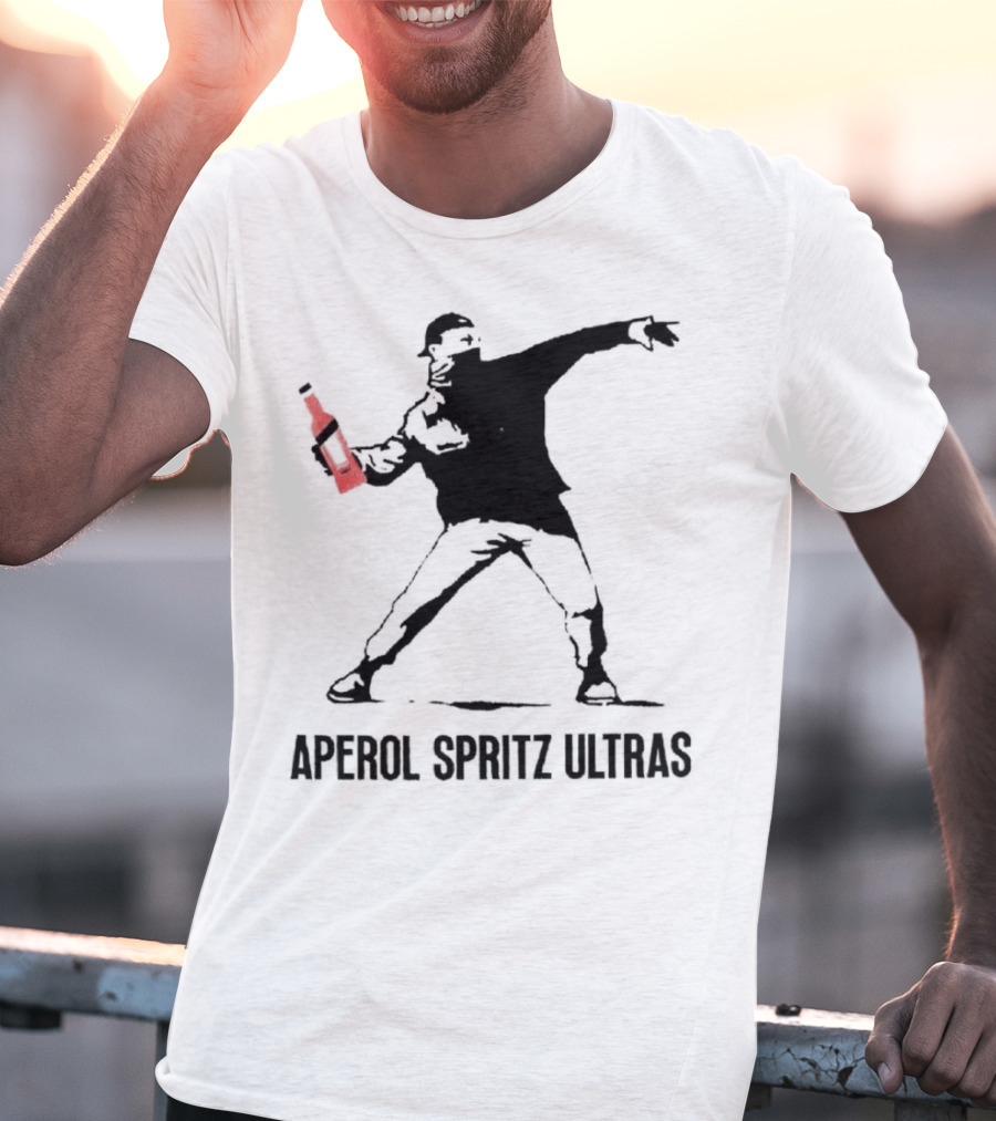 Aperol Spritz Ultras Streetwear Graffiti T-Shirt