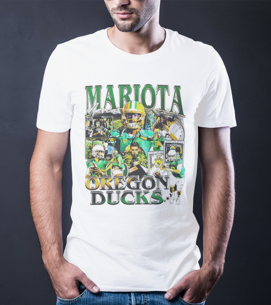 Mariota Oregon Ducks Football Legend T-Shirt