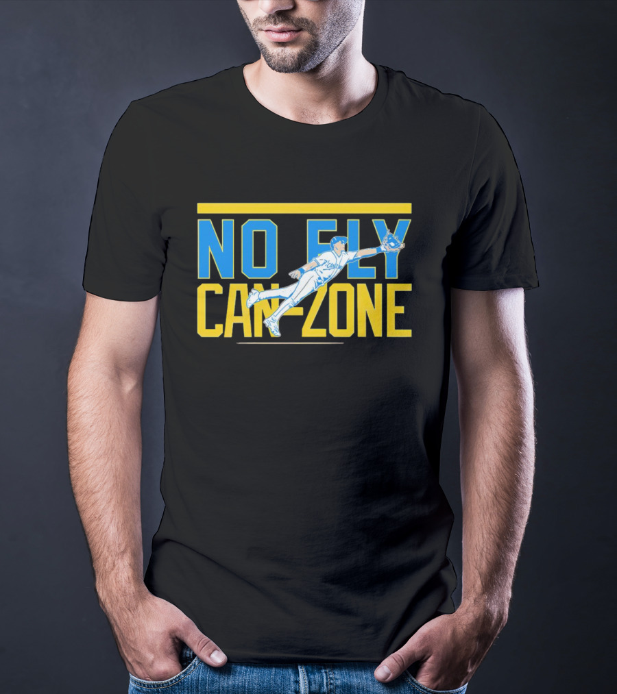 Dominic Canzone No Fly Can Zone Seattle Mariners Baseball Player T-Shirt