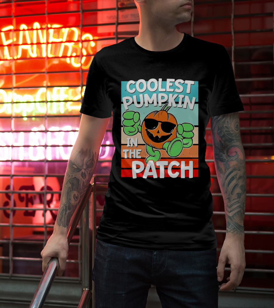 Coolest Pumpkin In The Patch Halloween T-Shirt