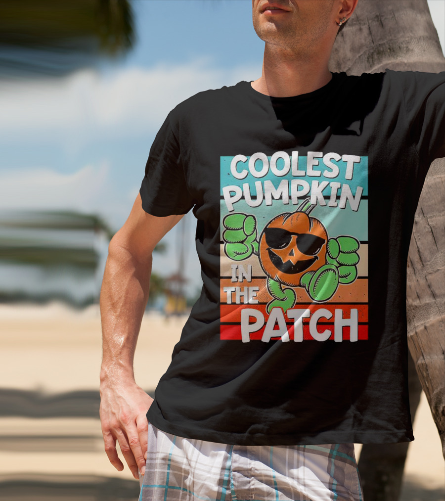 Coolest Pumpkin In The Patch Halloween T-Shirt