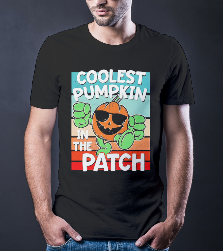 Coolest Pumpkin In The Patch Halloween T-Shirt