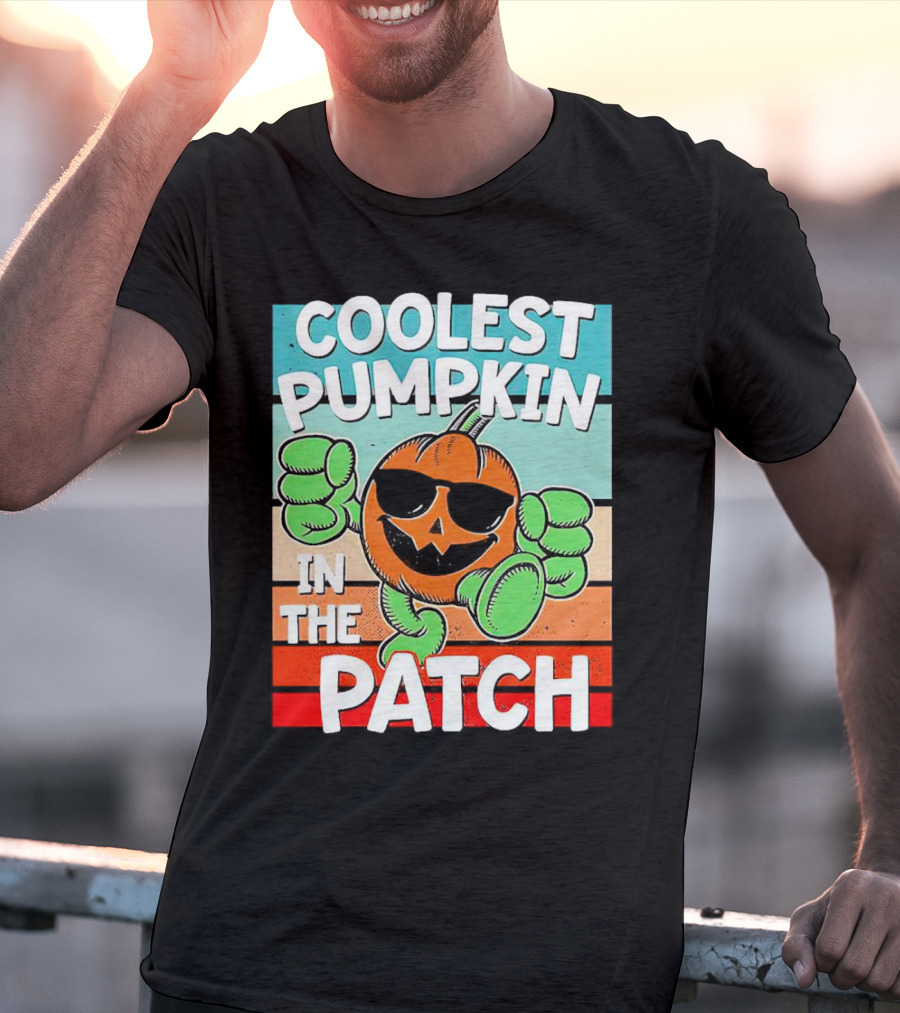 Coolest Pumpkin In The Patch Halloween T-Shirt