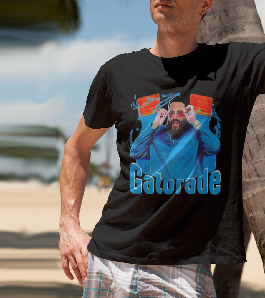 Gatorade DJ Khaled Splash Energy Drink Collaboration T-Shirt