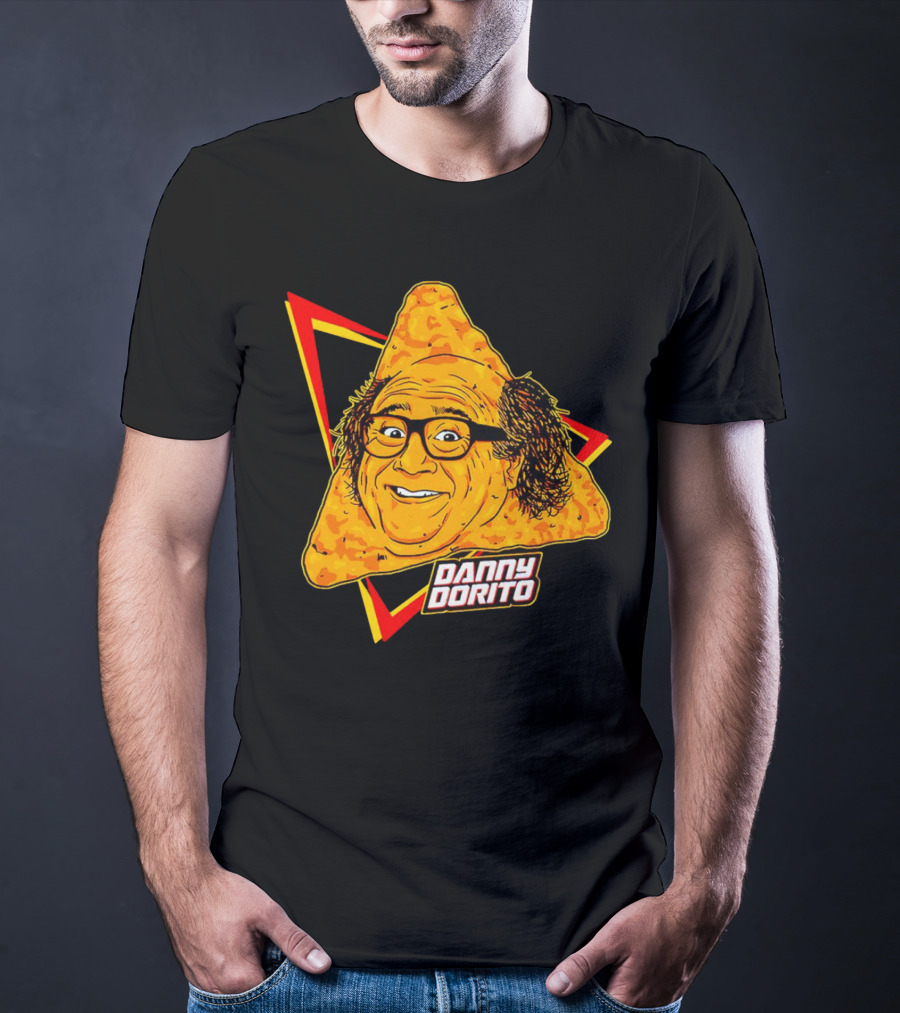 Danny Dorito Cheese Chip Face T-Shirt