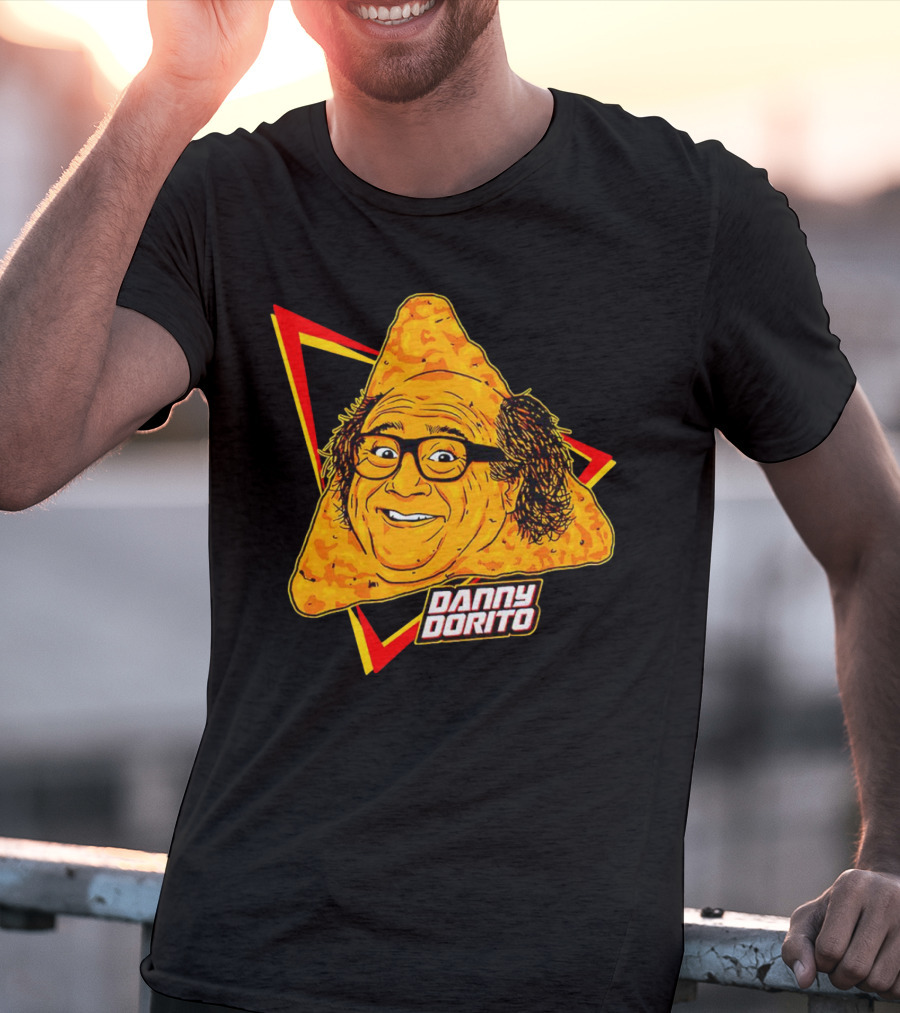 Danny Dorito Cheese Chip Face T-Shirt