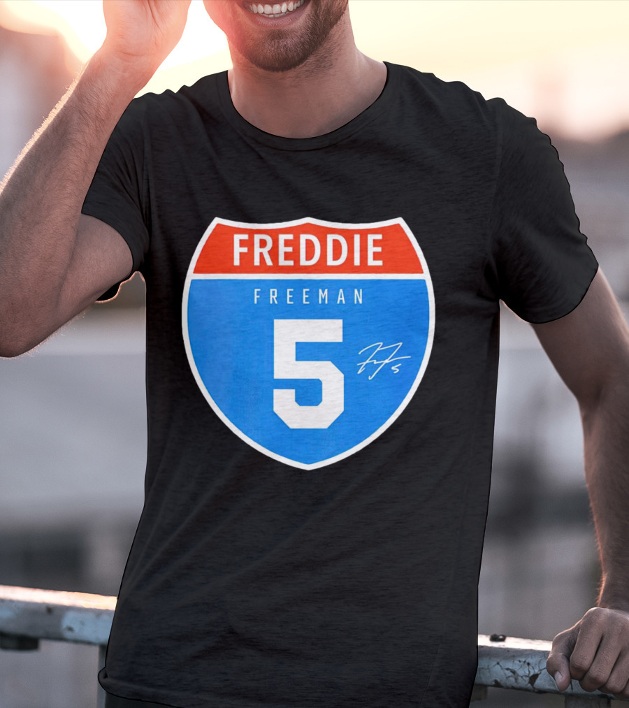 Freddie Freeman Interstate 5 Signature T-Shirt