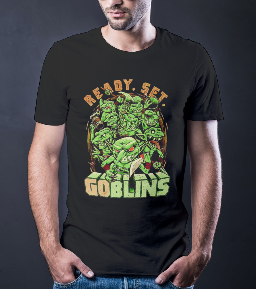 Ready Set Goblins Unleashed Chaos Pixel Perfection T-Shirt