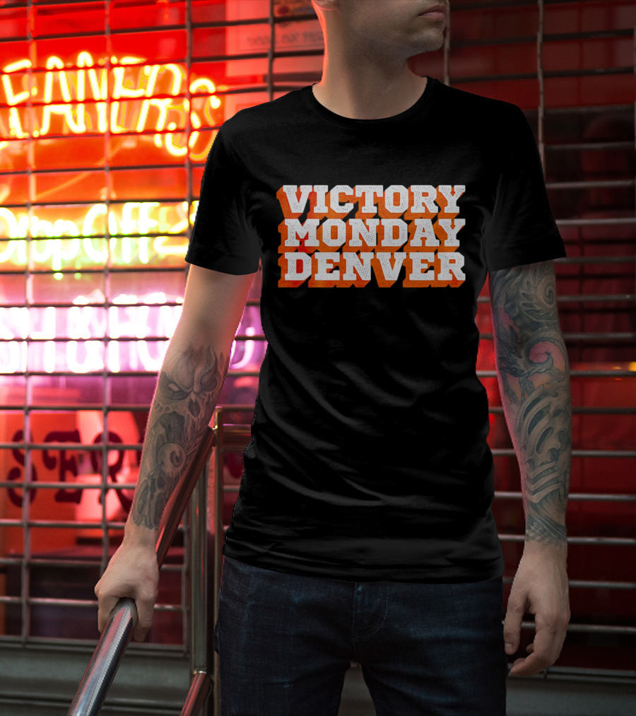 Victory Monday Denver Football Fan T-Shirt