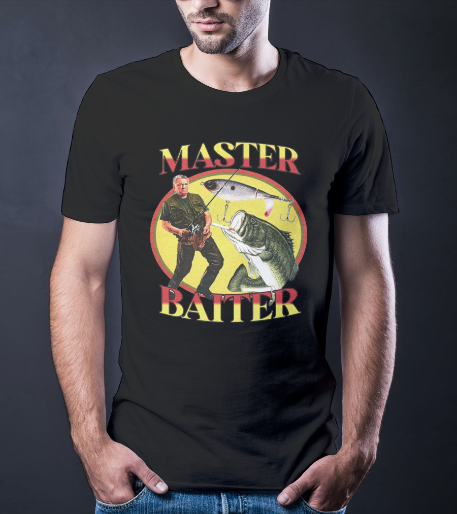 Master Baiter Fishing Humor Big Catch Lure T-Shirt