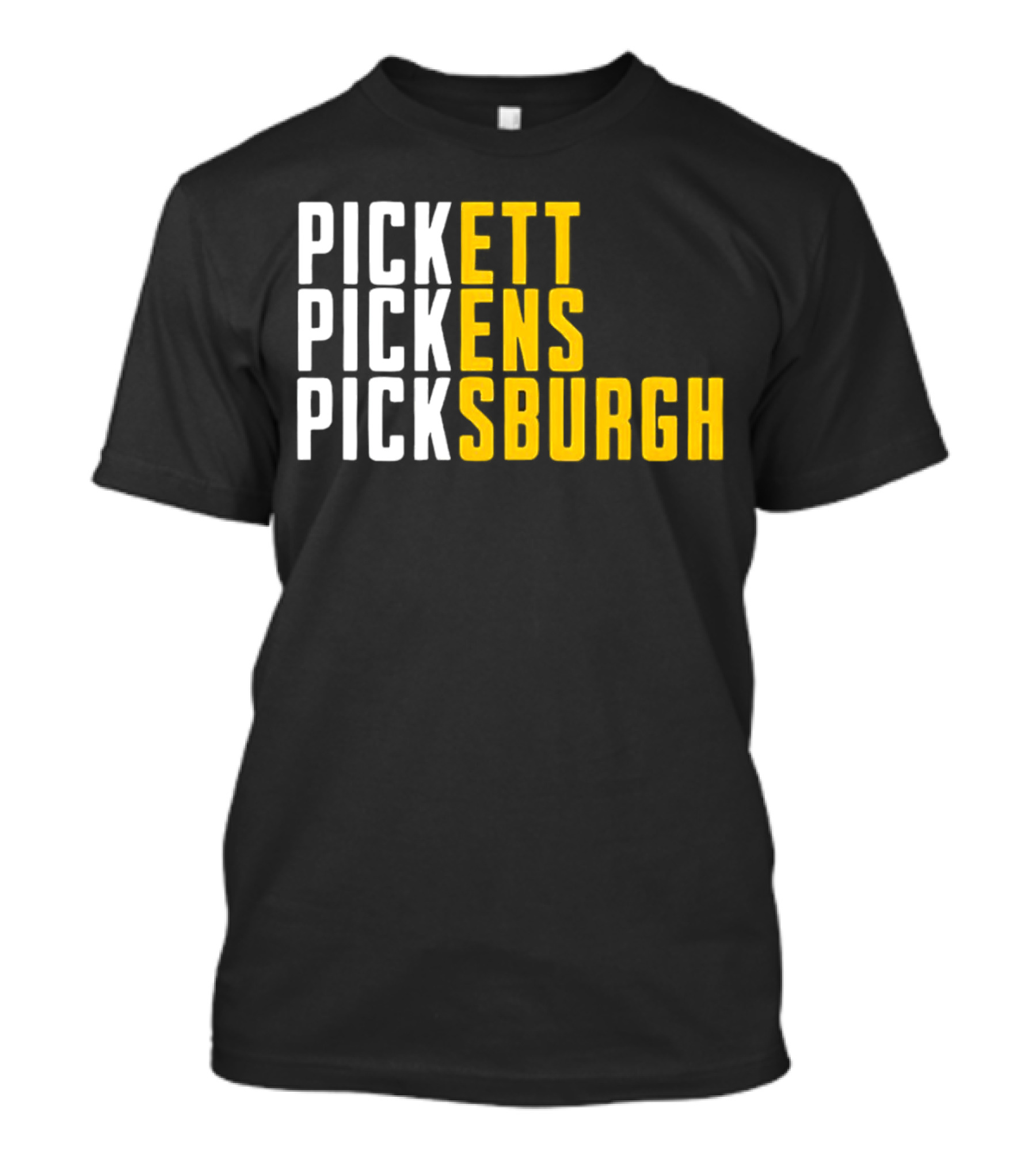 Pittsburgh Football Pickett Pickens Picksburgh Steelers Fan Gear T-Shirt