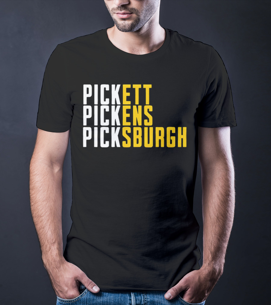 Pittsburgh Football Pickett Pickens Picksburgh Steelers Fan Gear T-Shirt