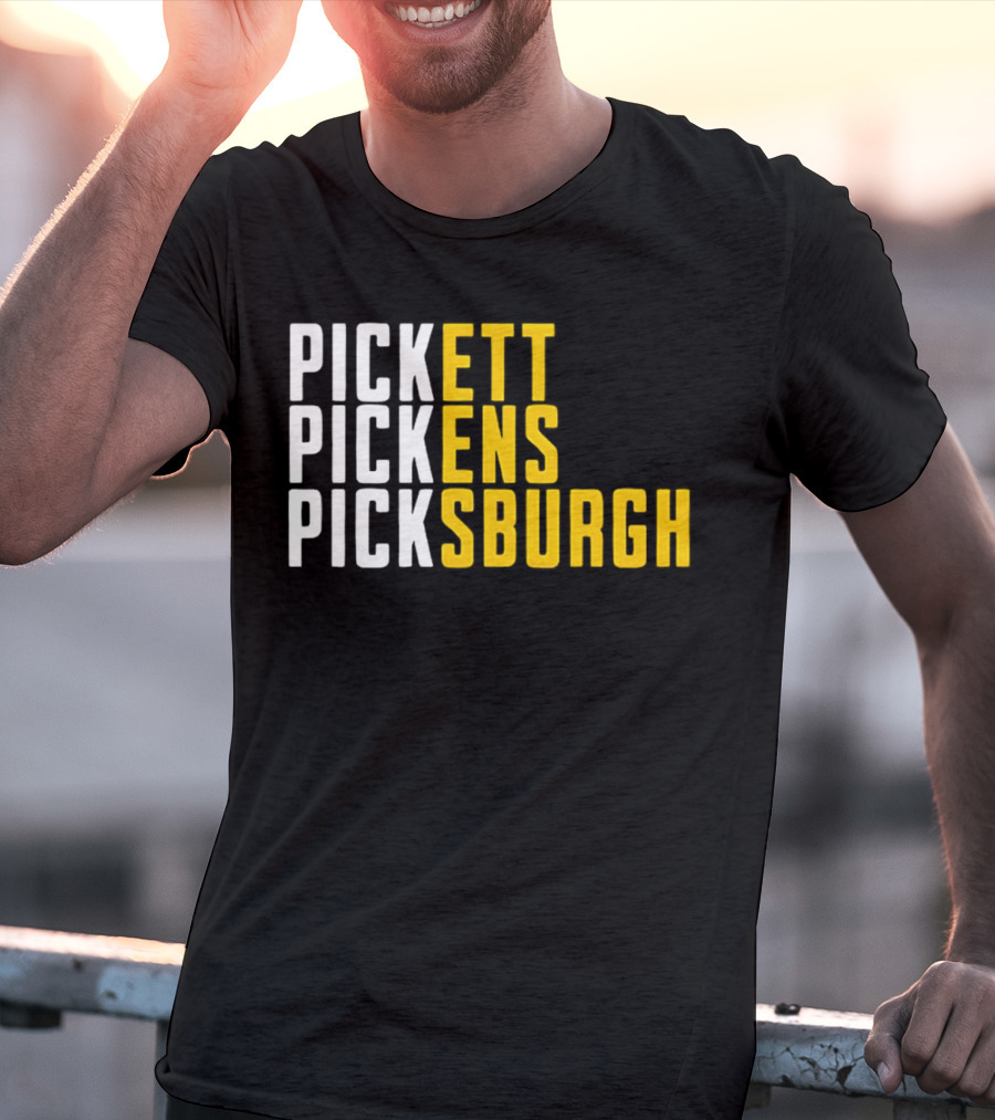 Pittsburgh Football Pickett Pickens Picksburgh Steelers Fan Gear T-Shirt