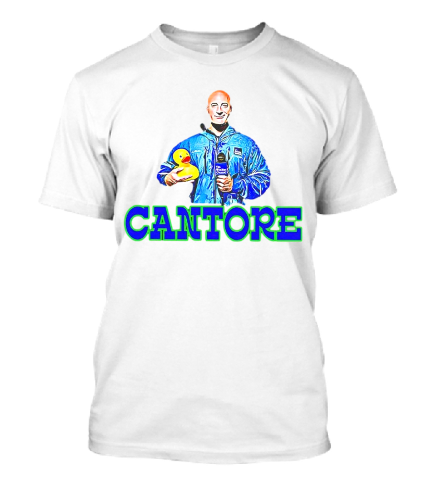 CANTORE The Weather Channel Rubber Duck Storm Tracker T-Shirt