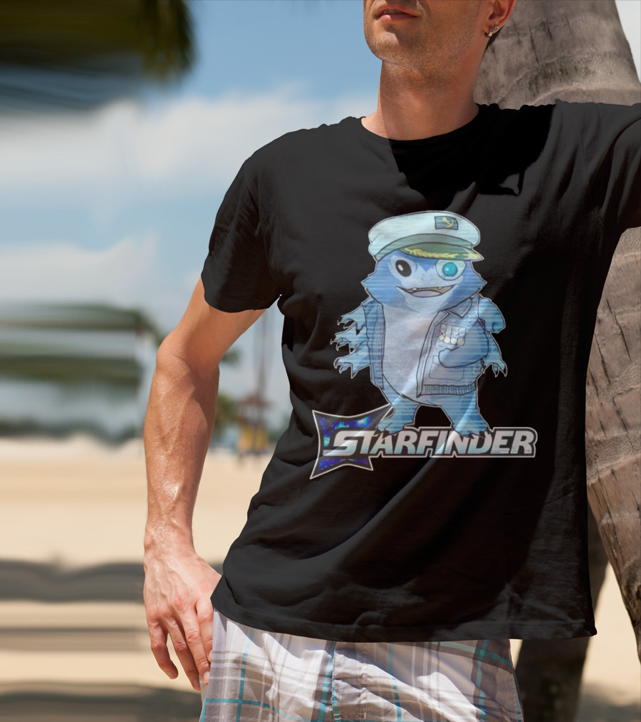 Starfinder Paizo Captain Concierge Character In Uniform T-Shirt