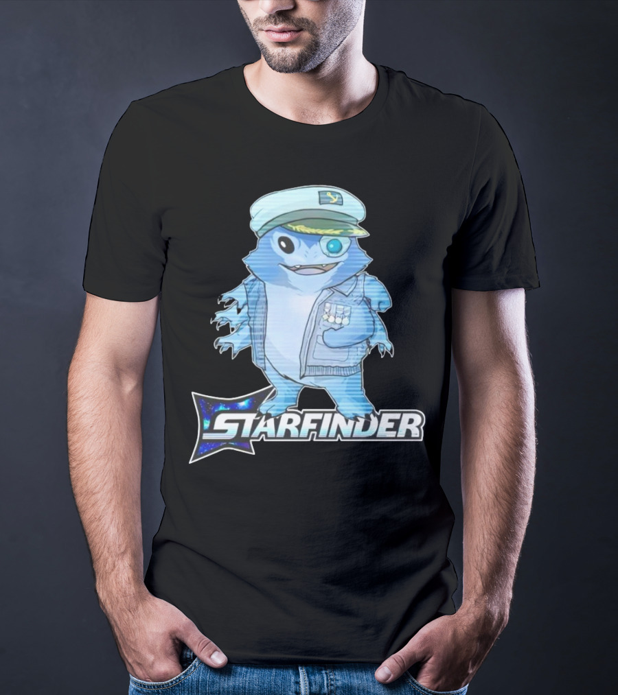 Starfinder Paizo Captain Concierge Character In Uniform T-Shirt