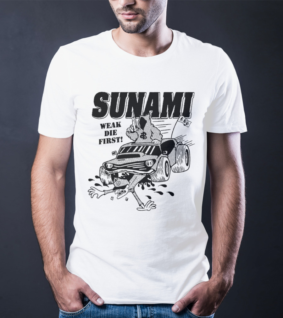 SUNAMI Weak Die First Monster Truck T-Shirt