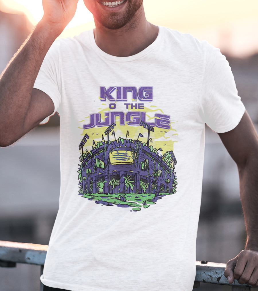 King Of The Jungle LSU Tigers Stadium T-Shirt