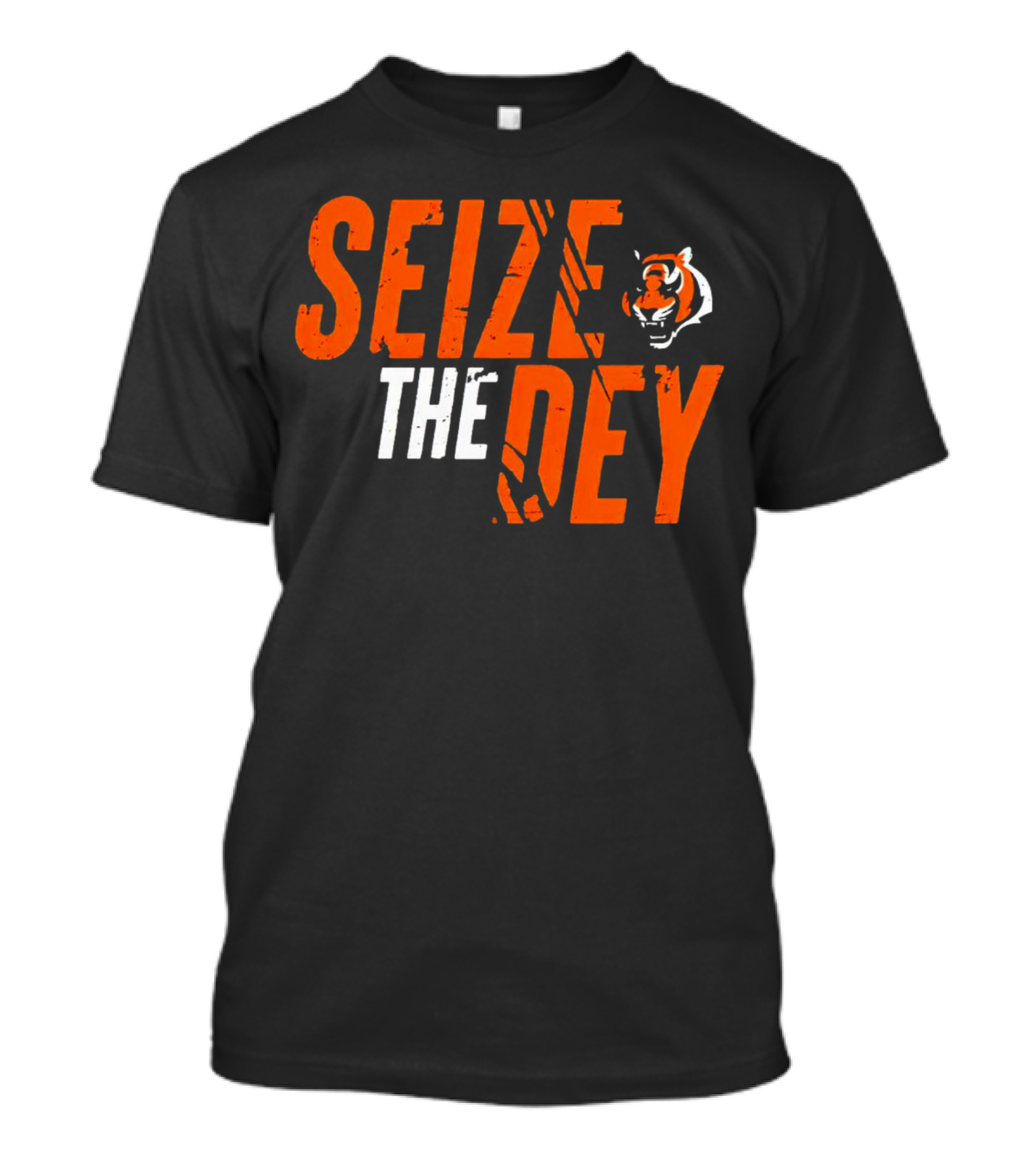 Seize The Dey Cincinnati Bengals Tiger T-Shirt