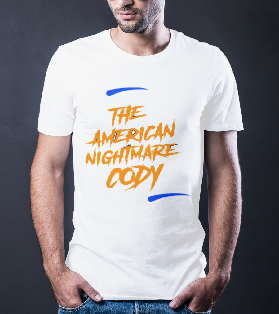 The American Nightmare Cody With Stars And Blue Streaks T-Shirt