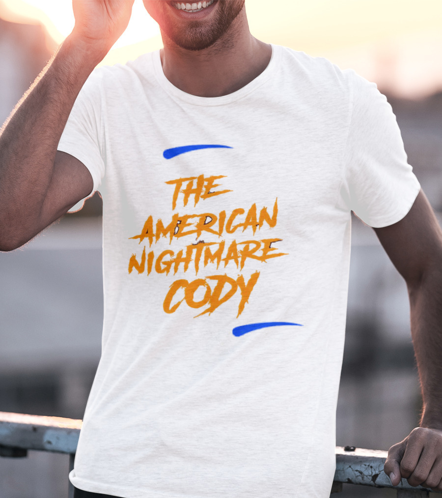 The American Nightmare Cody With Stars And Blue Streaks T-Shirt