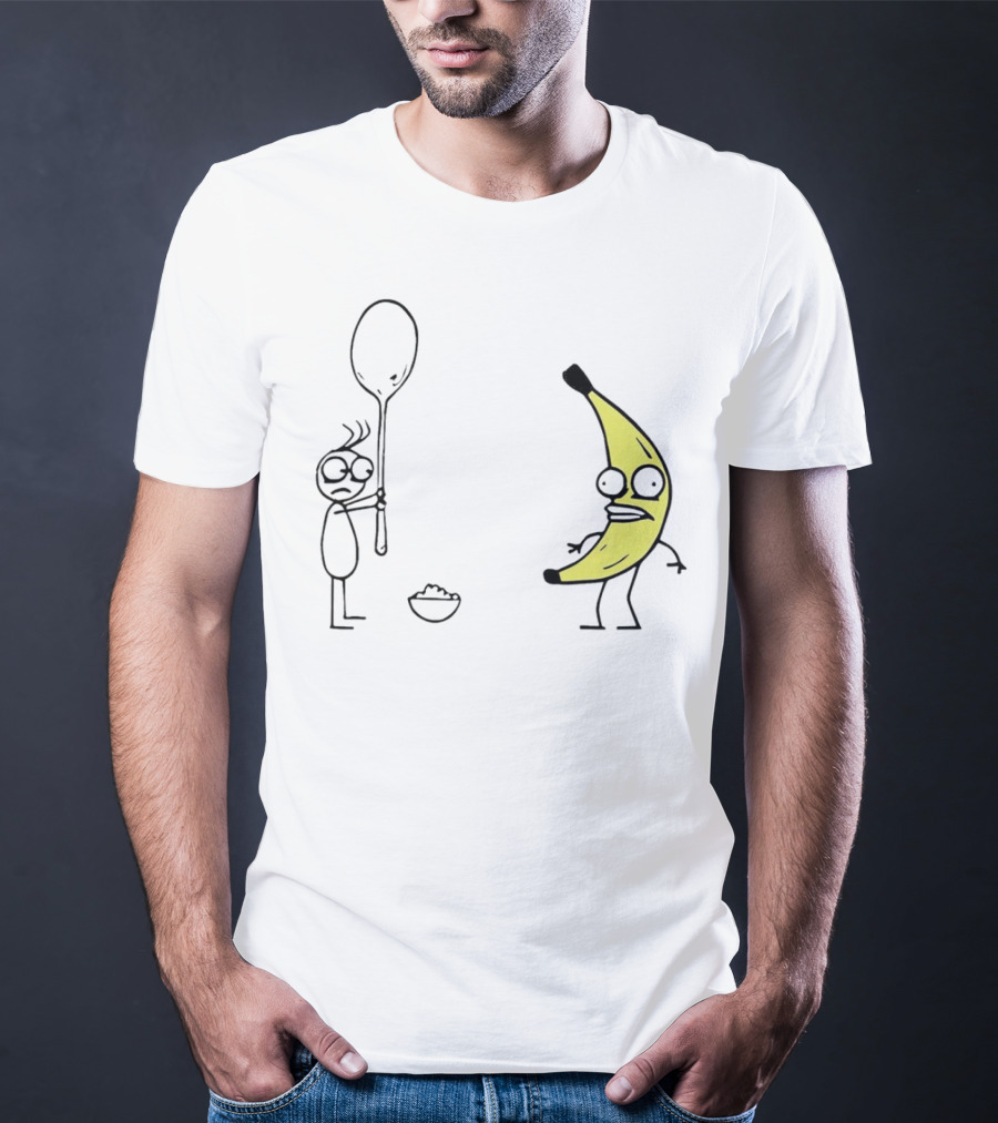 Don Hertzfeldt Rejected Animation Spoon Banana Scene T-Shirt