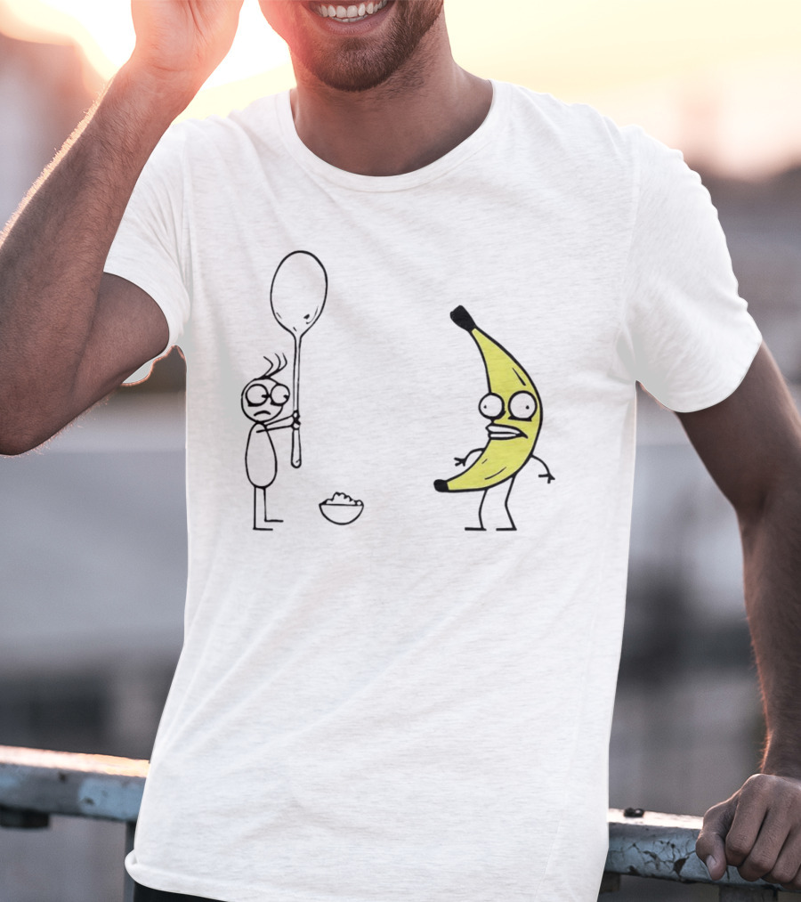 Don Hertzfeldt Rejected Animation Spoon Banana Scene T-Shirt