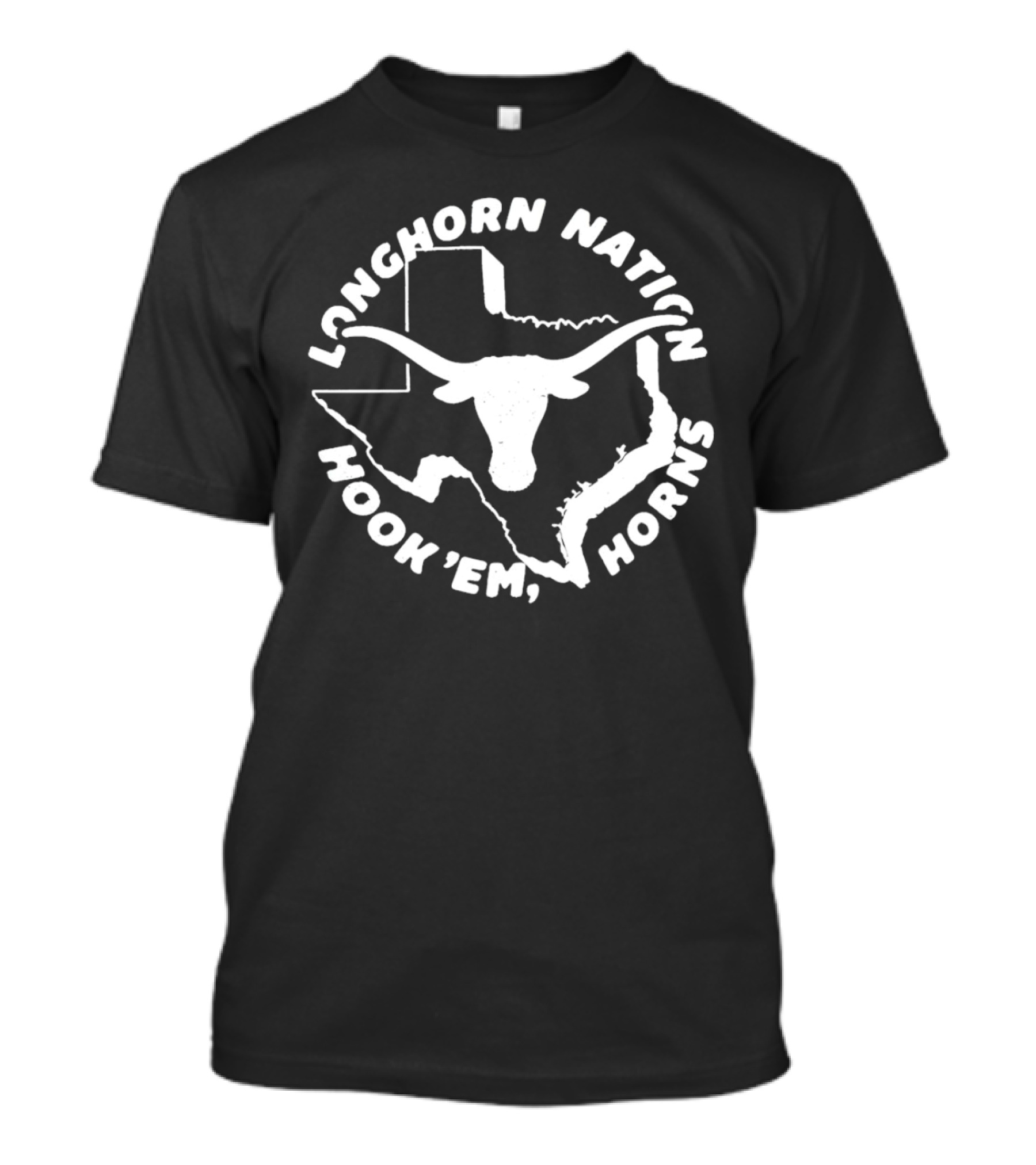 Longhorn Nation Hook Em Horns Texas T-Shirt