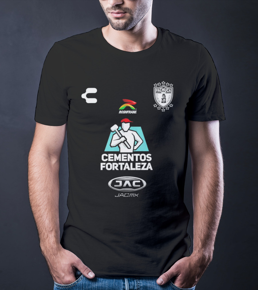 Cementos Fortaleza Roshfrans Pachuca JAC Charly Replica Away T-Shirt