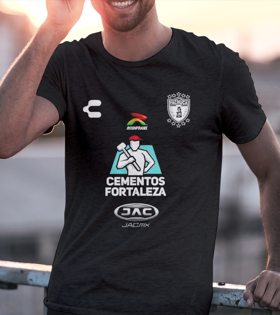 Cementos Fortaleza Roshfrans Pachuca JAC Charly Replica Away T-Shirt