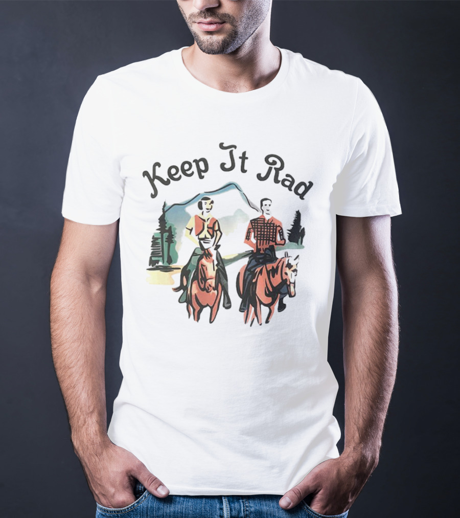 Keep It Rad Cowboy Riders T-Shirt